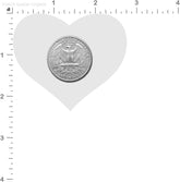 Love: Bridal Pink Glitter Hearts with Silver "I Do Crew" Nipple Pasties